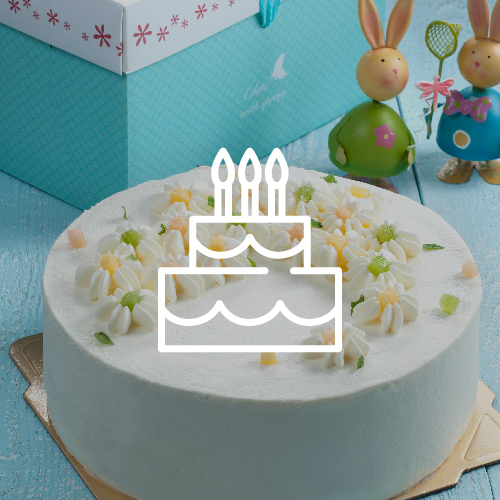 兔兔祝福蛋糕